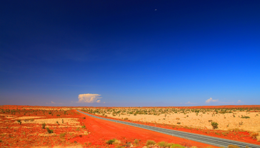 Outback Australian road