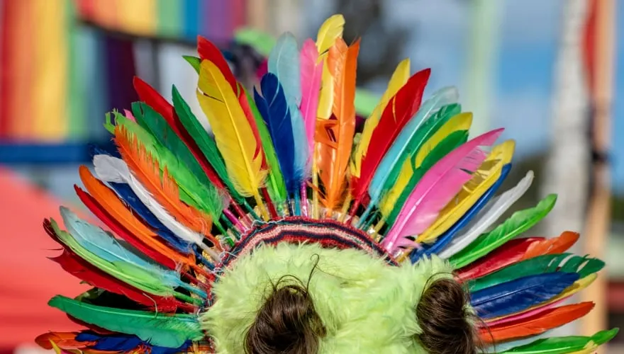 Annual Mardi Grass in Nimbin, NSW, Australia