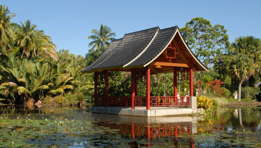 Chinese Friendship Pavilion at Cairns Botanic Gardens