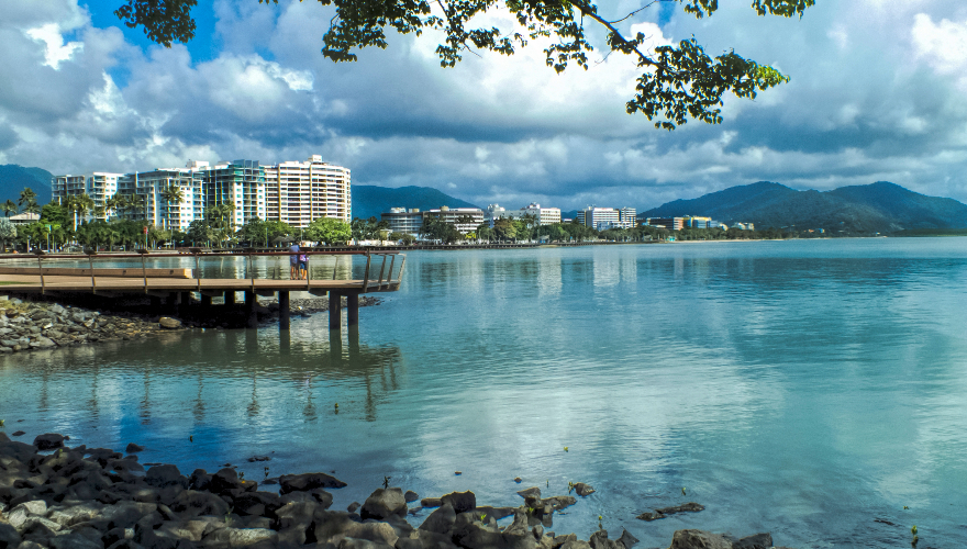 The Esplanade waterfront, Cairns