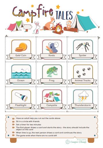 camping-activities-for-kids-11-printables-australian-version